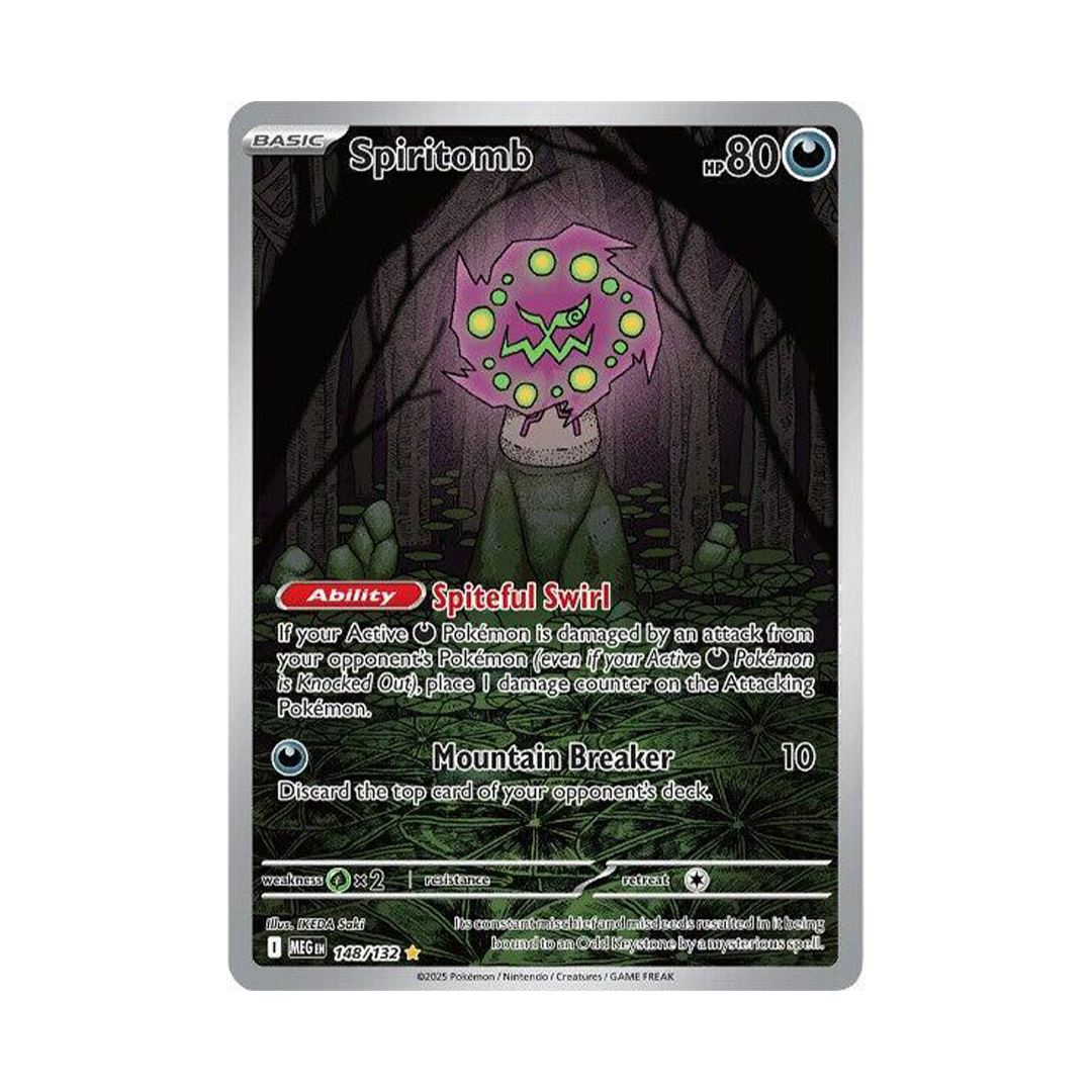 Spiritomb - Mega Evolution - Illustration Rare - 148/132