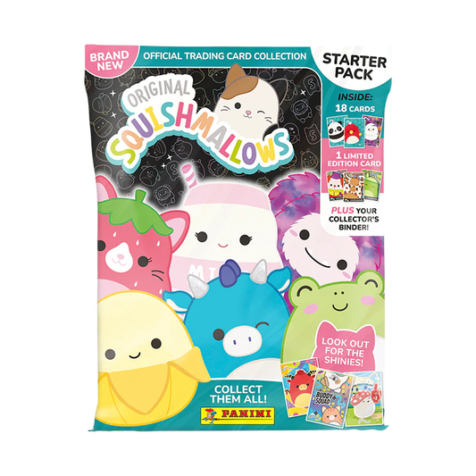Squishmallows - Trading Card Collection - Starter Pack