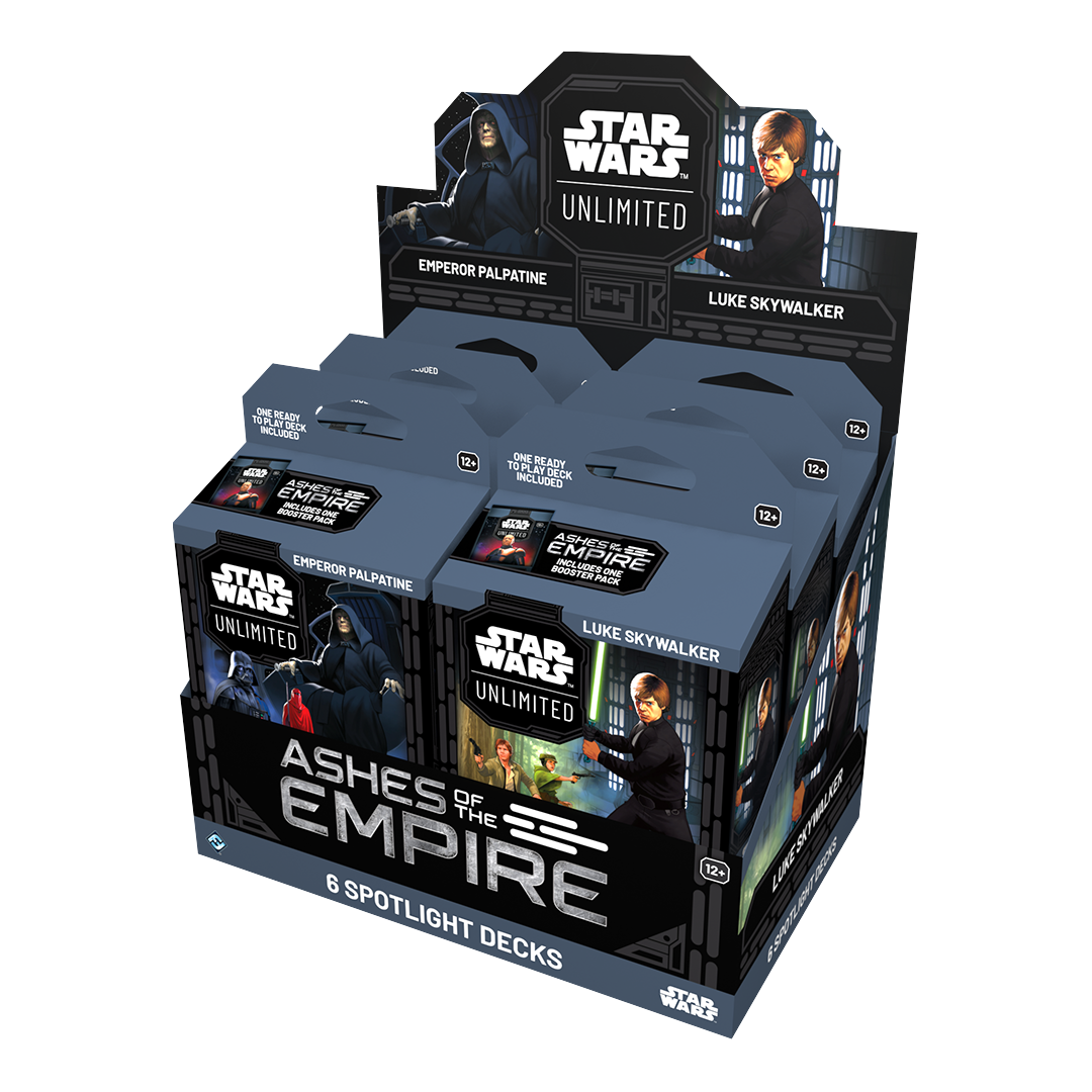 Star Wars: Unlimited - Ashes of the Empire - Spotlight Deck - Emperor Palpatine