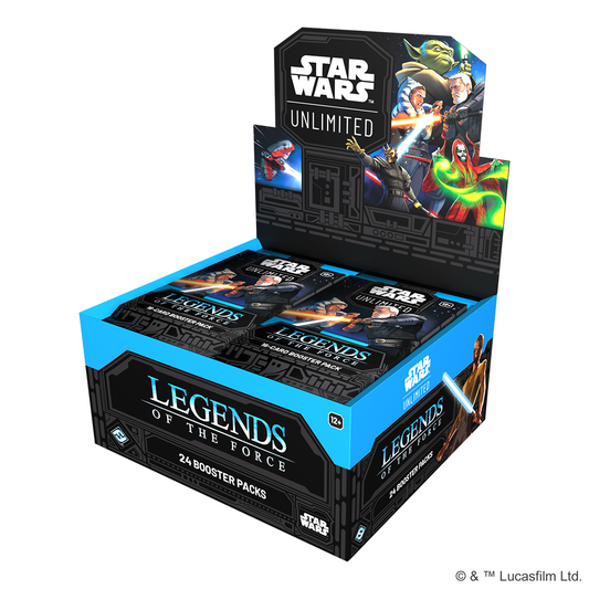Star Wars: Unlimited - Legends Of The Force - Booster Box (24 Packs)