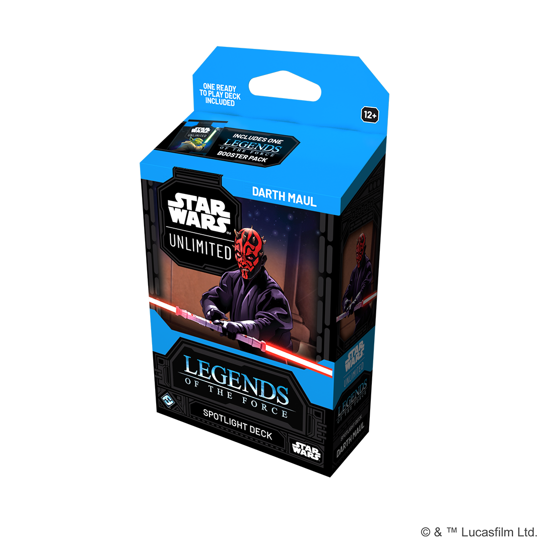 Star Wars: Unlimited - Legends Of The Force - Spotlight Deck - Darth Maul
