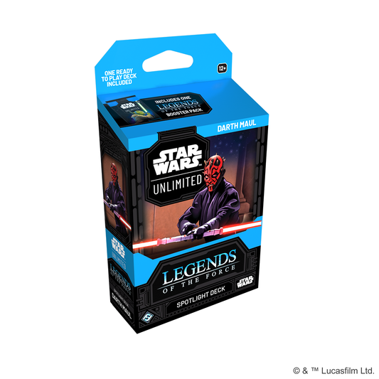 Star Wars: Unlimited - Legends Of The Force - Spotlight Deck - Darth Maul