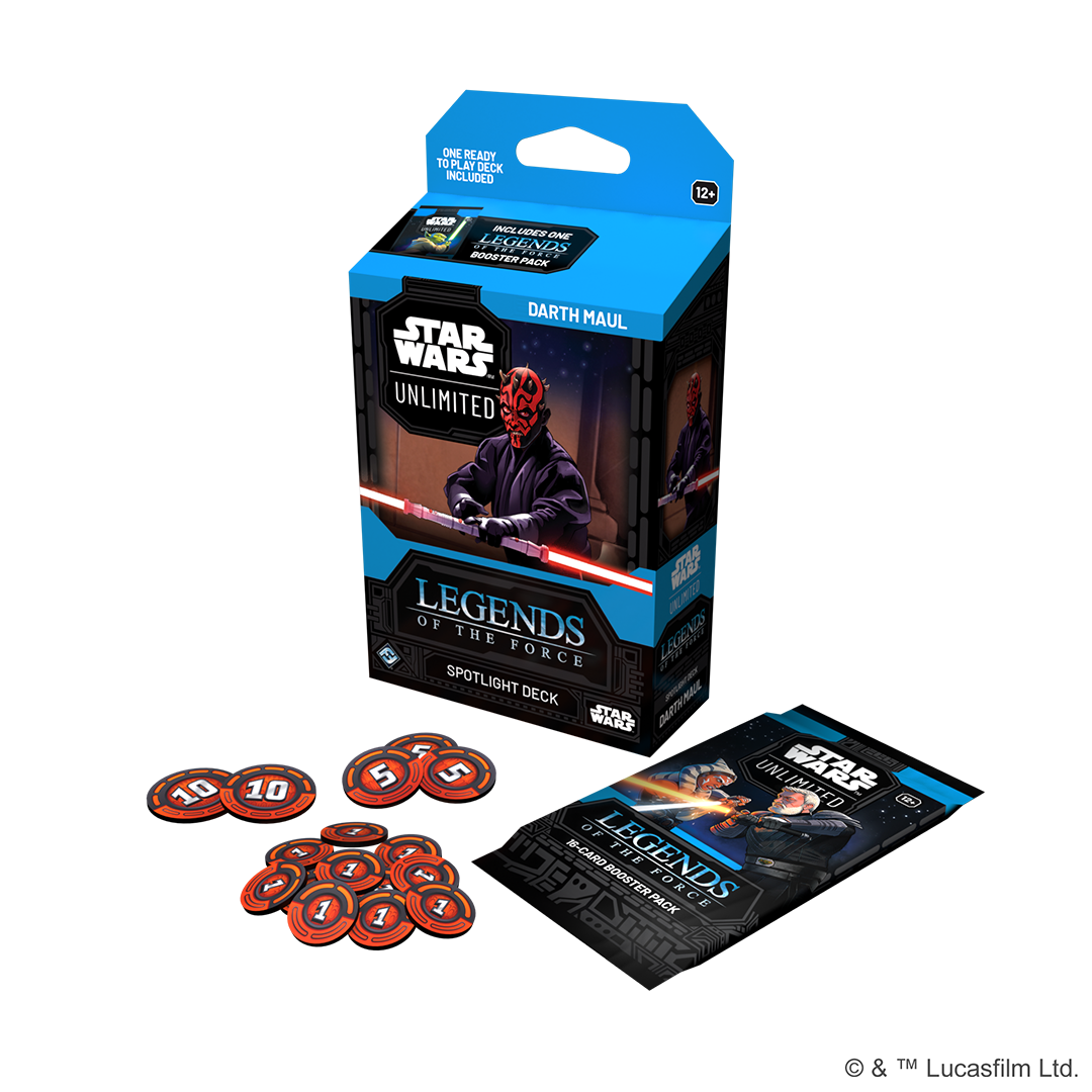 Star Wars: Unlimited - Legends Of The Force - Spotlight Deck - Darth Maul