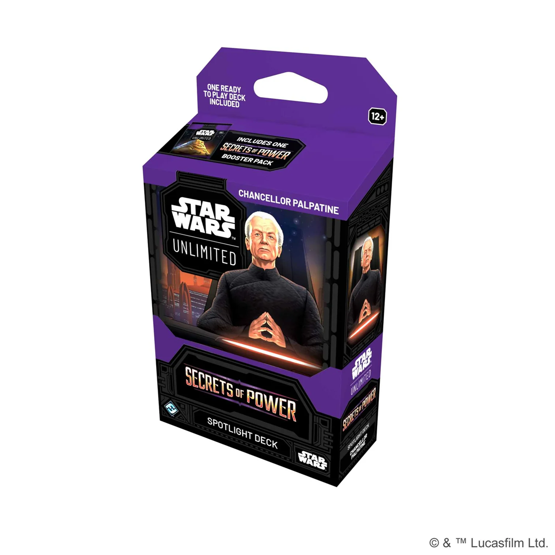 Star Wars: Unlimited - Secrets of Power - Spotlight Deck - Chancellor Palpatine