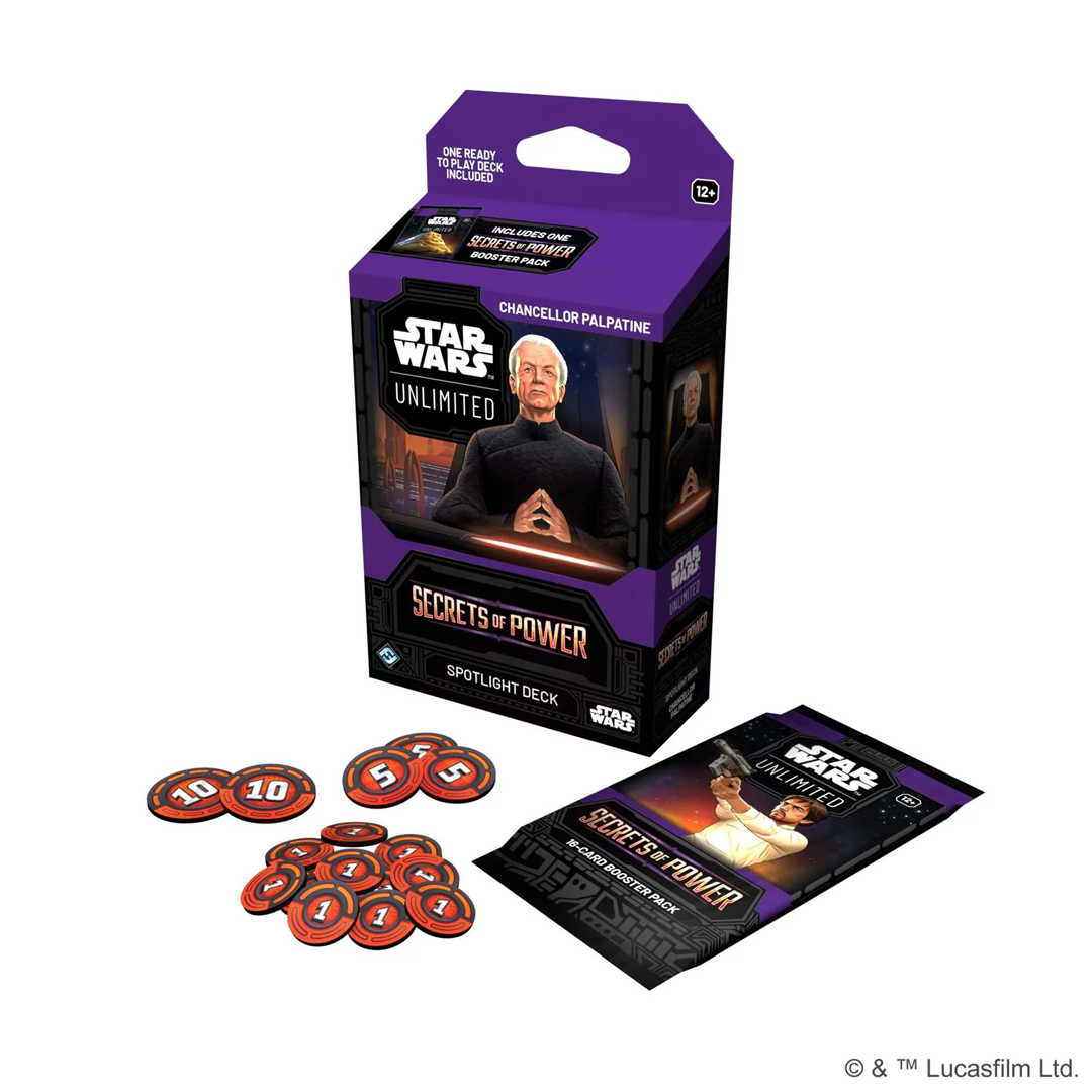Star Wars: Unlimited - Secrets of Power - Spotlight Deck - Chancellor Palpatine