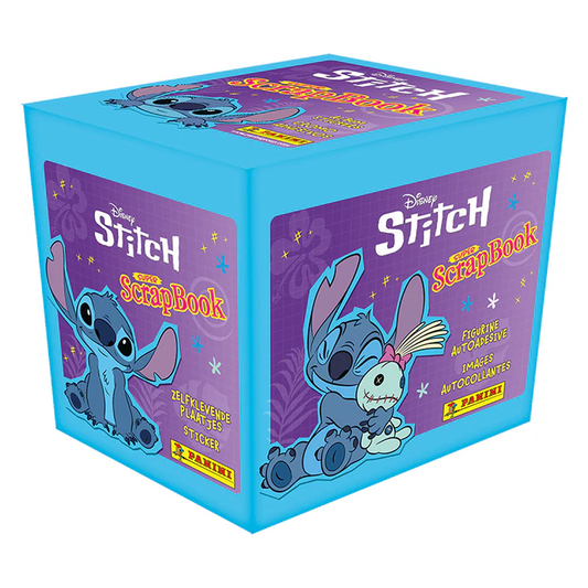Panini - Stitch Super ScrapBook - Sticker Collection - Booster Box