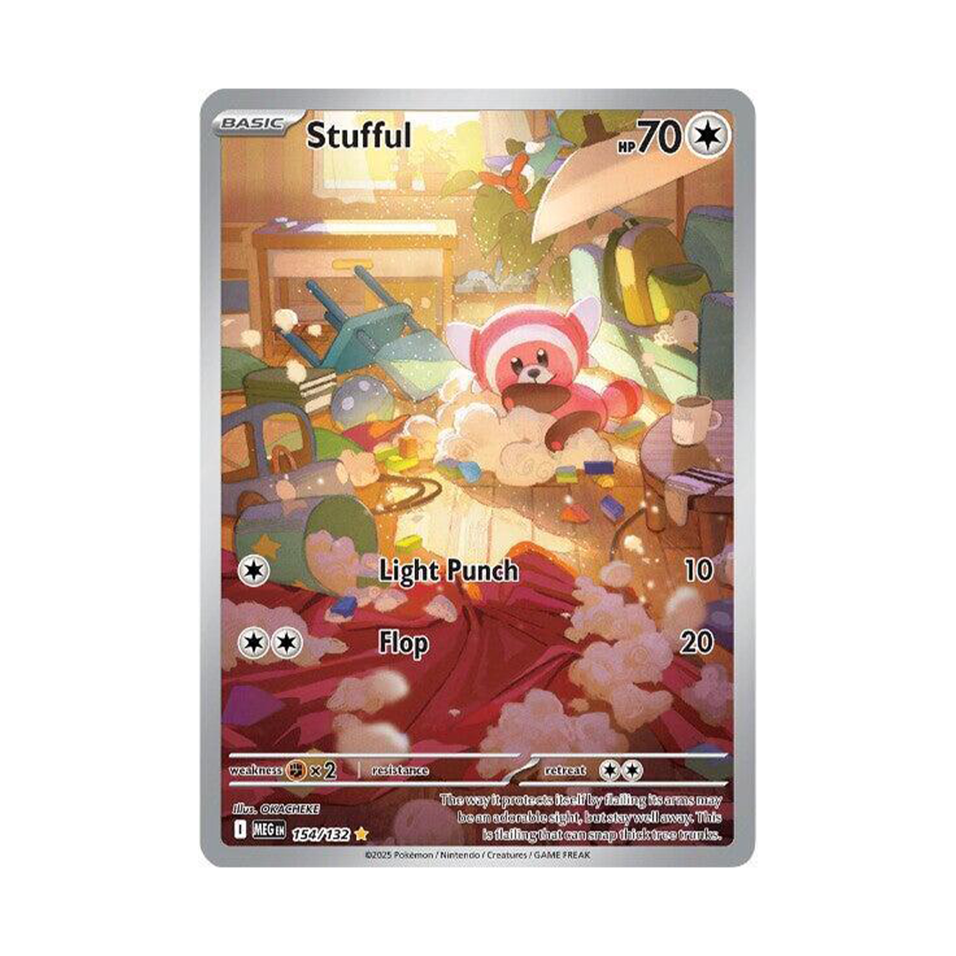 Stufful - Mega Evolution - Illustration Rare - 154/132