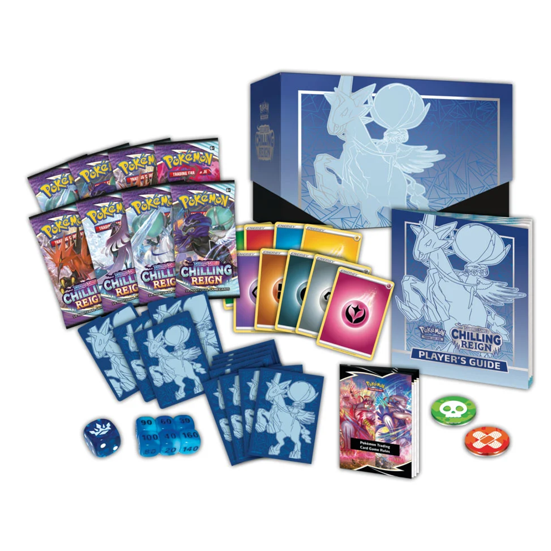 Pokemon TCG - Sword & Shield: Chilling Reign - Elite Trainer Box (Set of 2)