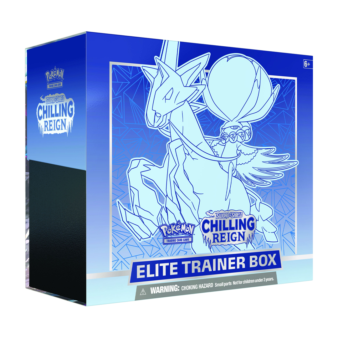 Pokemon TCG - Sword & Shield: Chilling Reign - Elite Trainer Box (Set of 2)