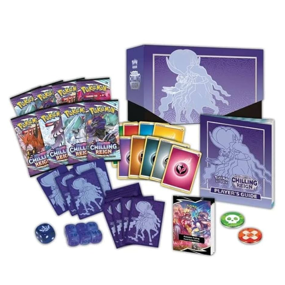 Pokemon TCG - Sword & Shield: Chilling Reign - Elite Trainer Box (Set of 2)