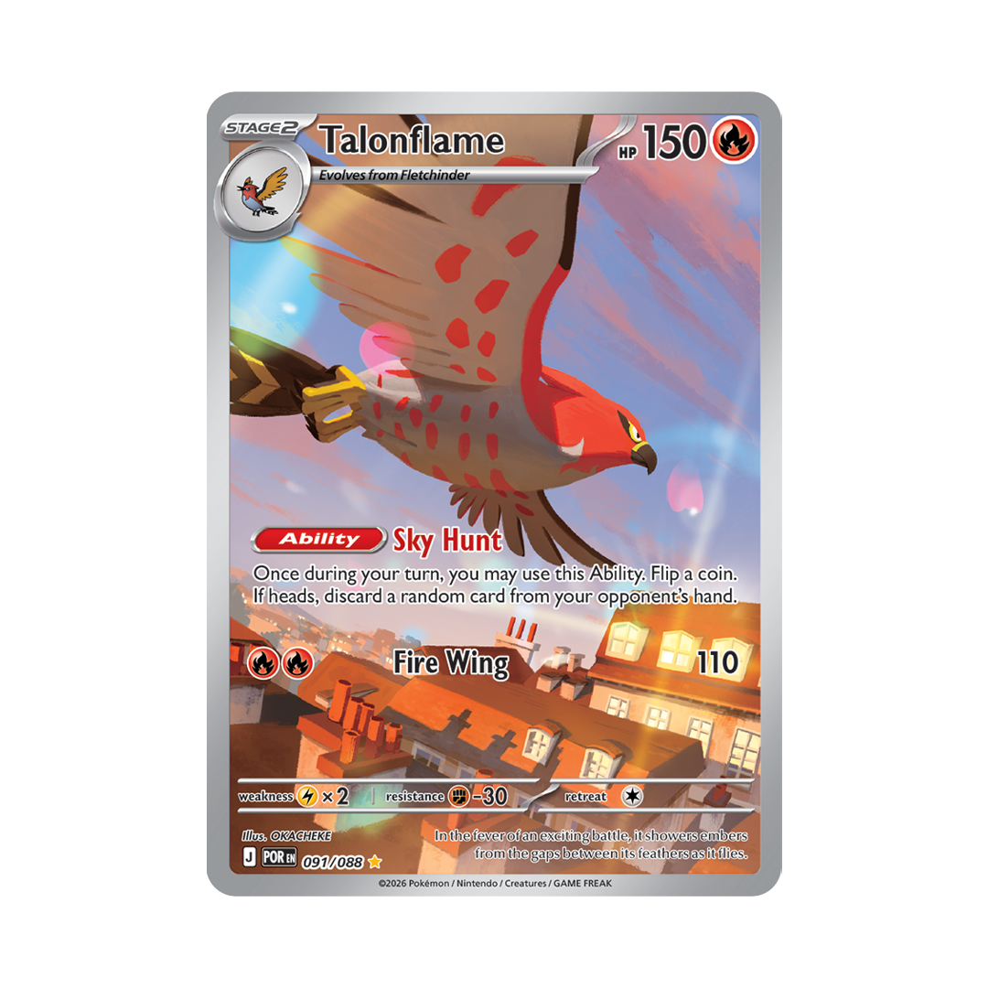 Talonflame - Perfect Order - Illustration Rare - 091/088