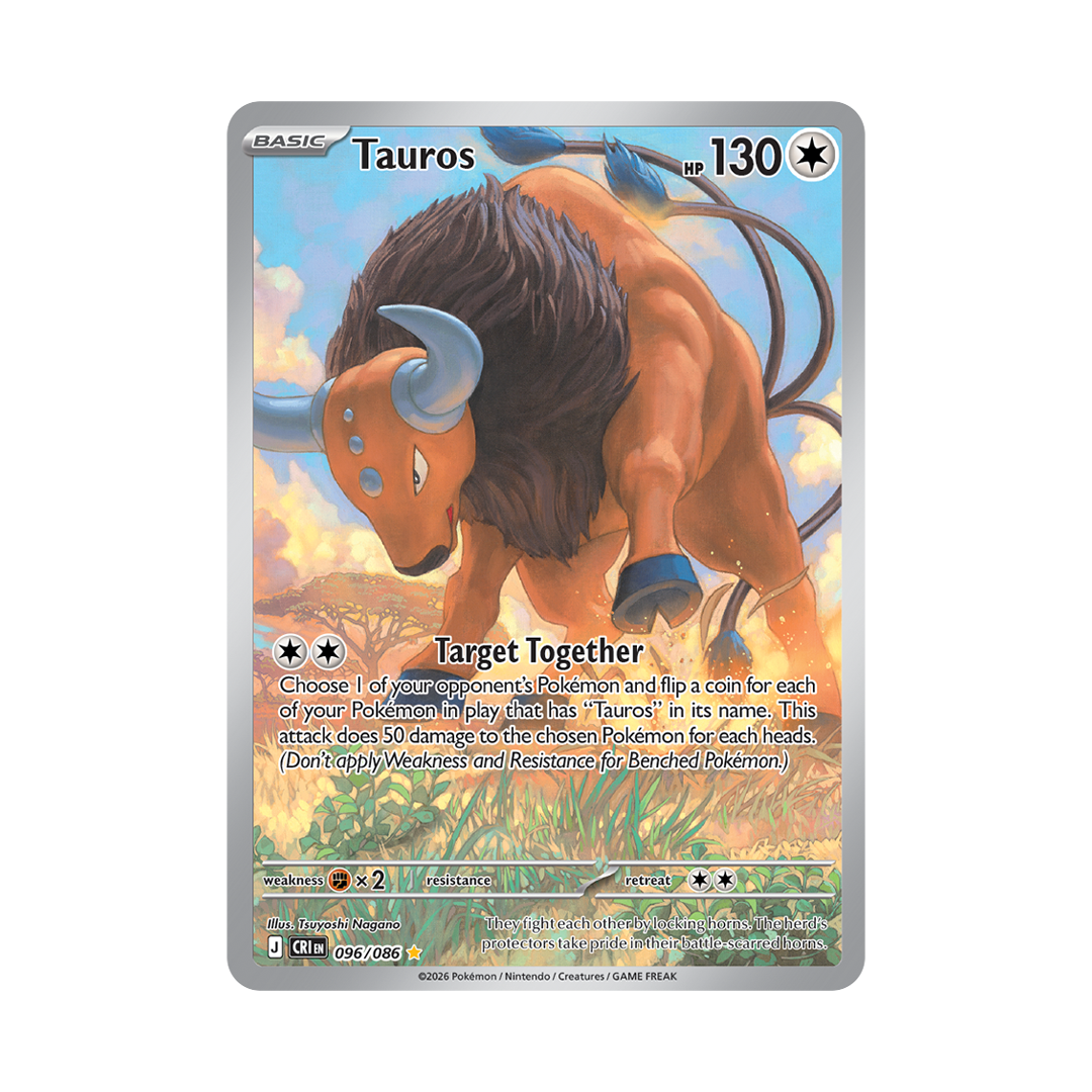 Tauros - Chaos Rising - Illustration Rare - 096/086