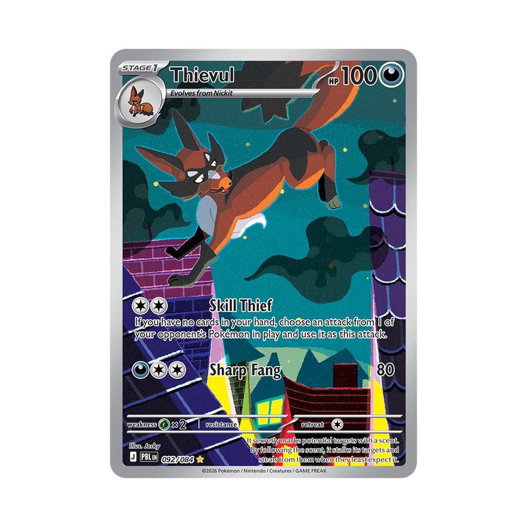 Thievul - Pitch Black - Illustration Rare - 092/084