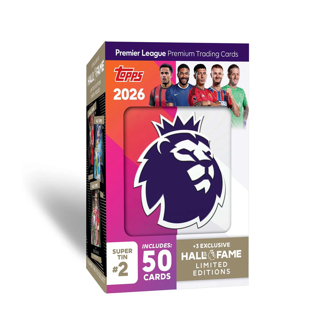 Topps - Premier League 2025/26 - Hall of Fame - Super Tin