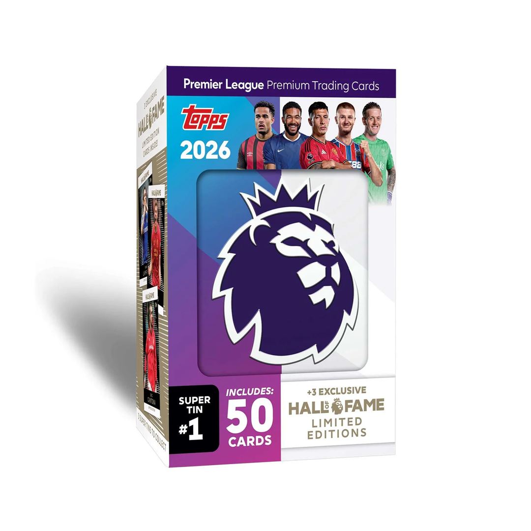 Topps - Premier League 2025/26 - Hall of Fame - Super Tin