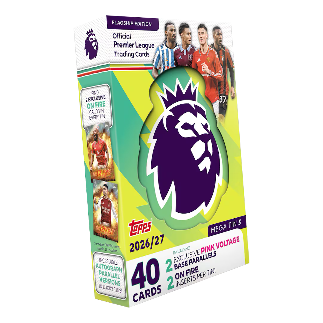 Topps - Premier League Flagship Edition 2026/27 - Mega Tin 3