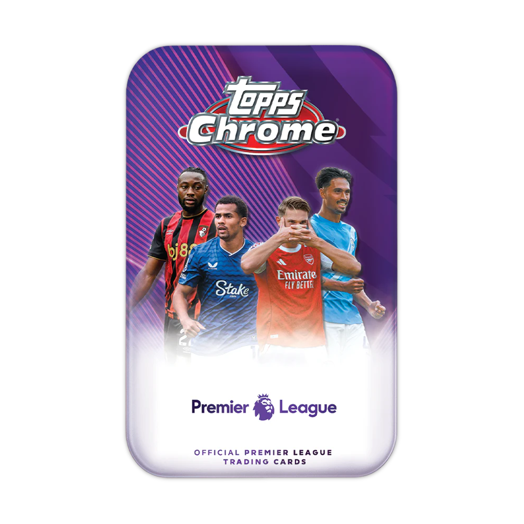 Topps Chrome - Premier League 2026 - Chrome Tin