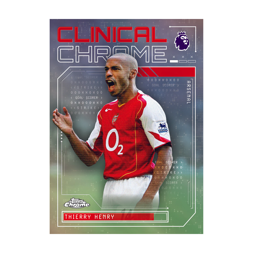 Topps Chrome - Premier League 2026 - Chrome Tin