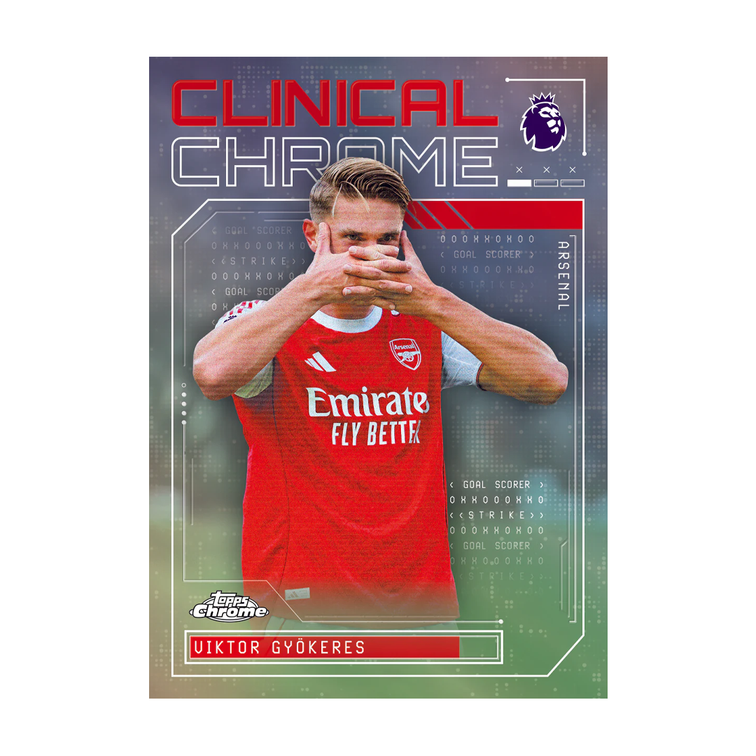 Topps Chrome - Premier League 2026 - Chrome Tin