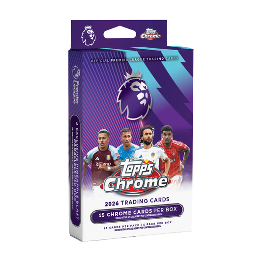 Topps Chrome - Premier League 2026 - Hanger Box