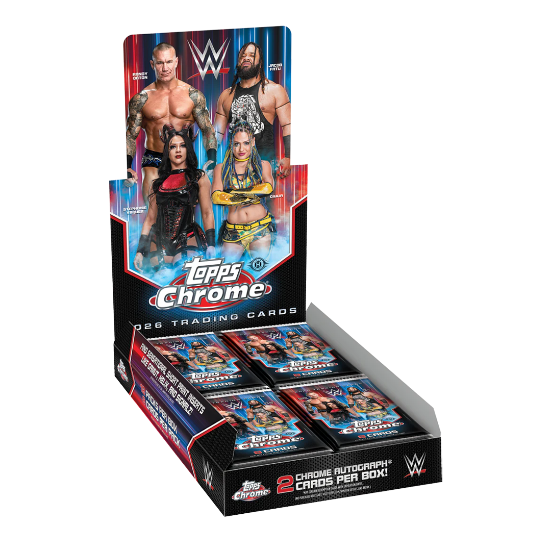 Topps Chrome - WWE 2026 - Hobby Box