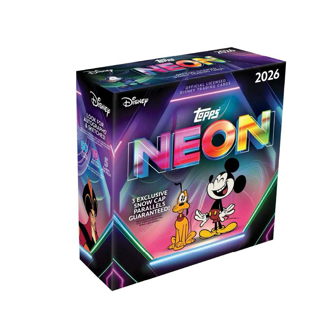 Topps Disney Neon 2026 - Mega Box