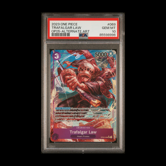 Trafalgar Law (Alternate Art) - Awakening of the New Era - SR - OP05-069 - PSA 10