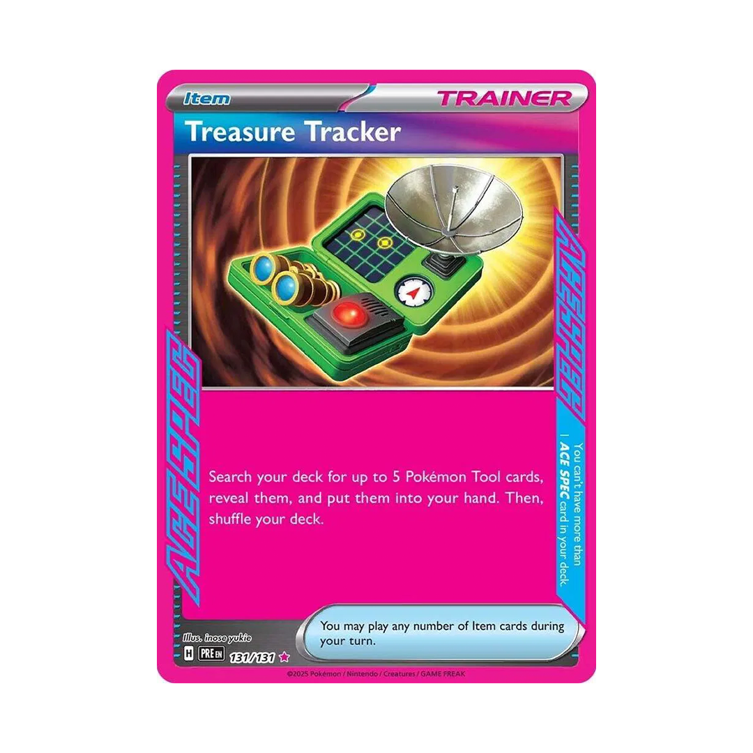 Treasure Tracker - Prismatic Evolutions - ACE SPEC Rare - 131/131