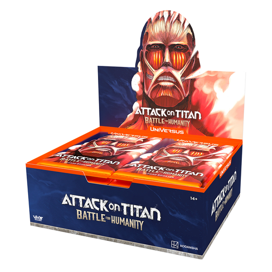 UniVersus CCG - Attack on Titan - Battle for Humanity Booster Box (24 Packs)