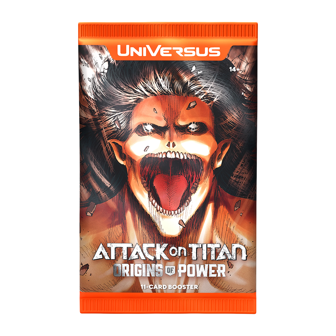 UniVersus CCG - Attack on Titan - Origins of Power Booster Pack