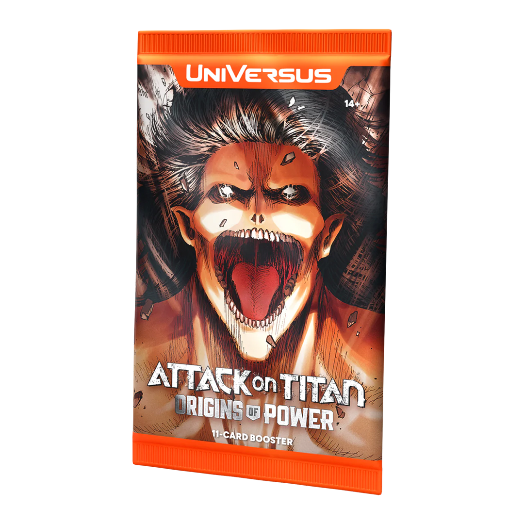 UniVersus CCG - Attack on Titan - Origins of Power Booster Pack