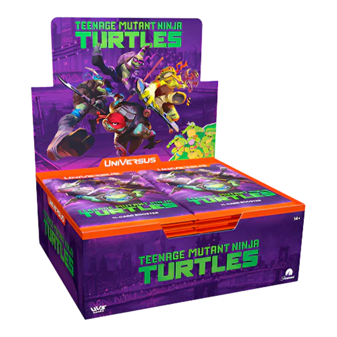  UniVersus CCG Teenage Mutant Ninja Turtles Booster Box 24 packs