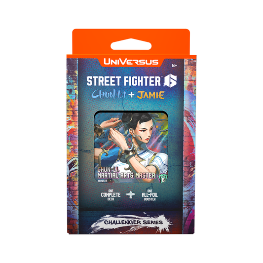 Universus CCG - Street Fighter 6 - Challenger Series Deck - Chun-Li + Jamie