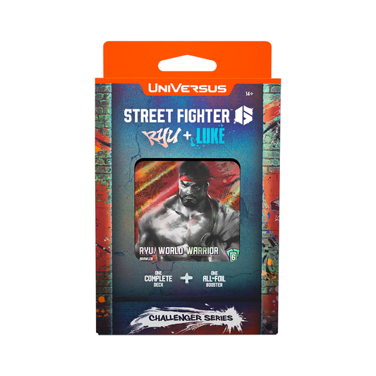 Universus CCG - Street Fighter 6 - Challenger Series Deck - Ryu & Luke