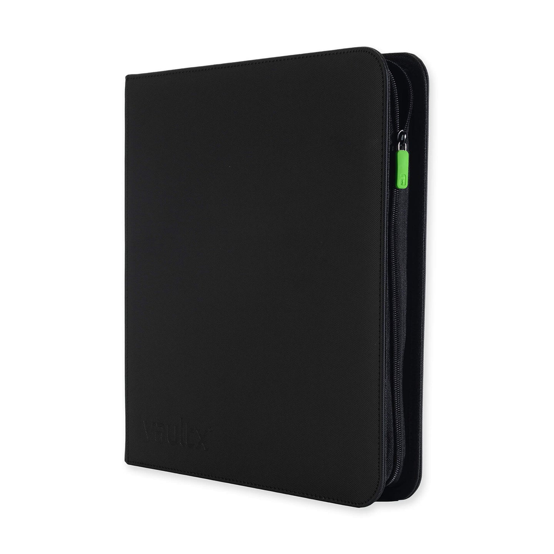 Vault X - 12-Pocket Exo-Tec® Zip Binder - Signature Black