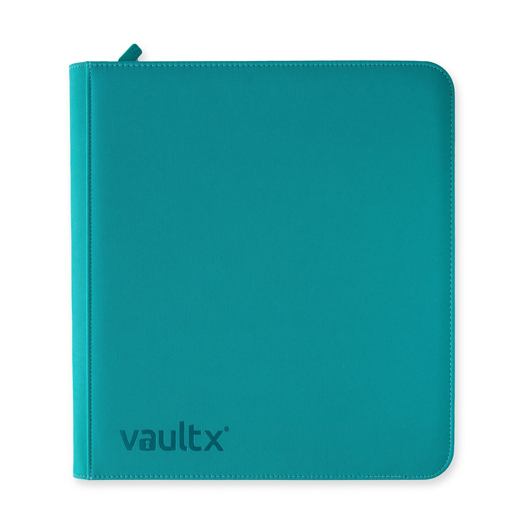 Vault X - 12-Pocket Exo-Tec® XL Zip Binder - Ocean Blue