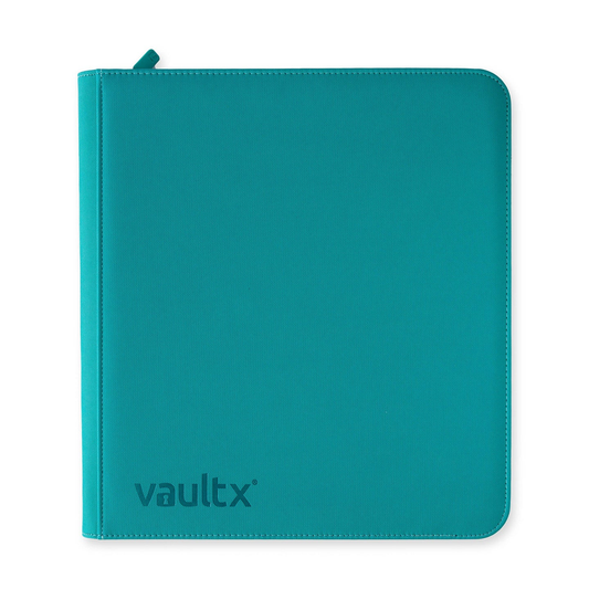 Vault X - 12-Pocket Exo-Tec® XL Zip Binder - Ocean Blue