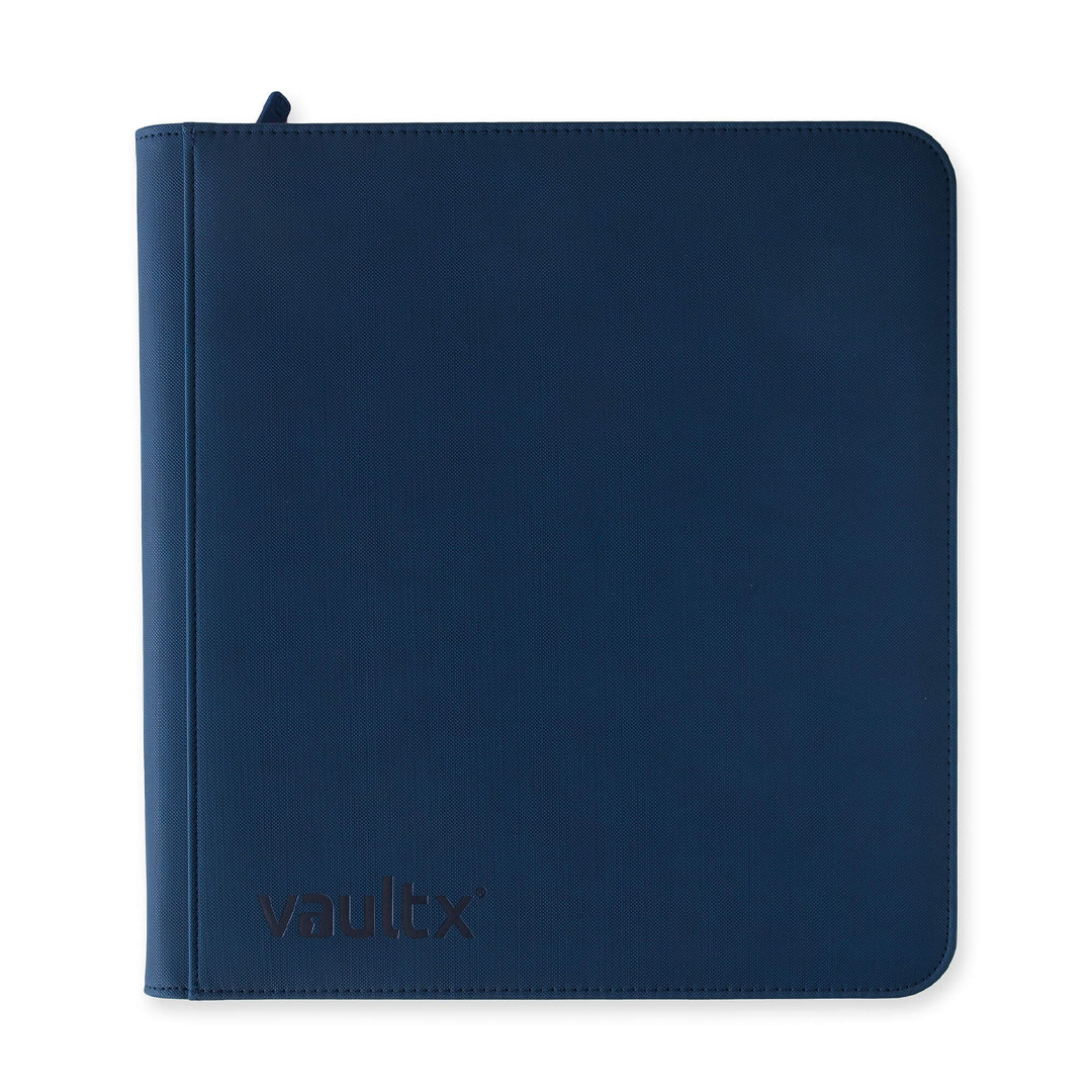 Vault X - 12-Pocket Exo-Tec® XL Zip Binder - Royal Blue