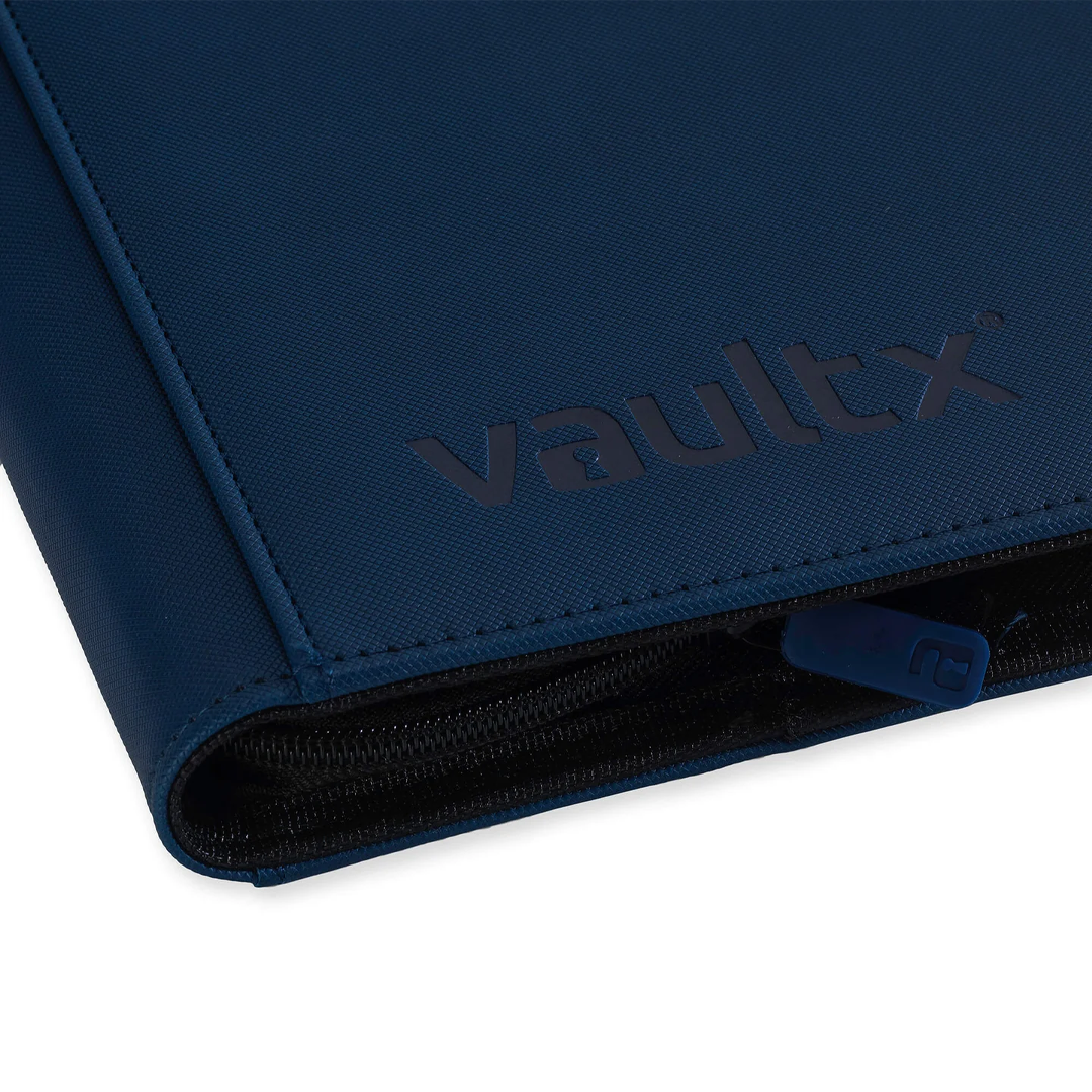 Vault X - 12-Pocket Exo-Tec® XL Zip Binder - Royal Blue