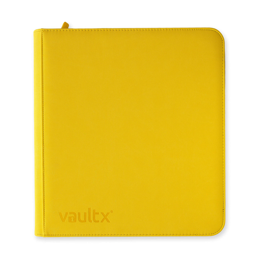 Vault X - 12-Pocket Exo-Tec® XL Zip Binder - Sunrise Yellow
