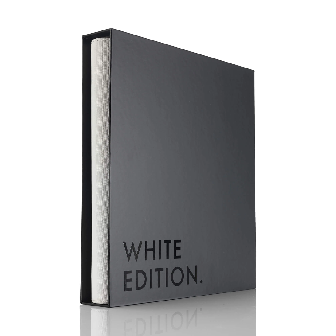 Vault X - 12-Pocket Exo-Tec® Zip Binder - White Edition