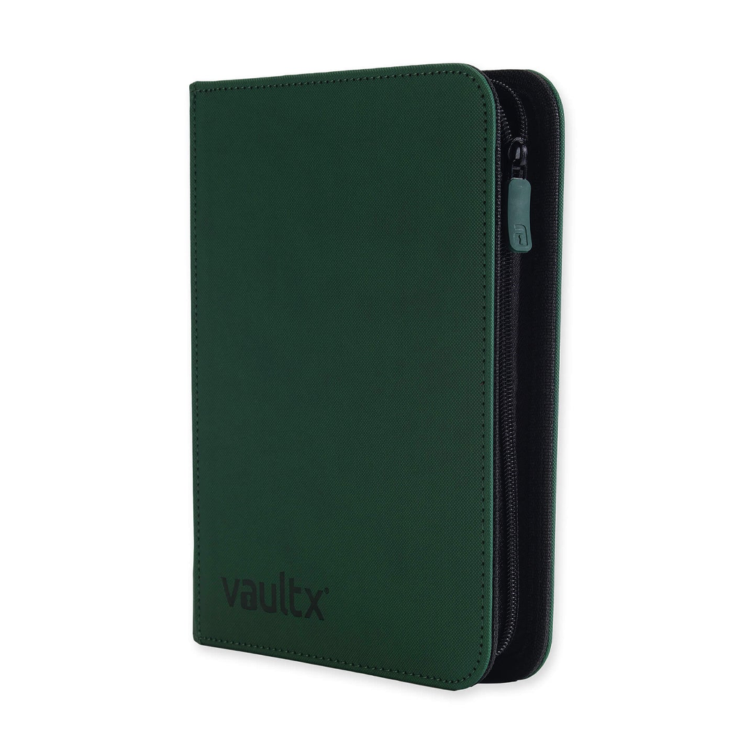 Vault X - 4-Pocket Exo-Tec® Zip Binder - Forest Green