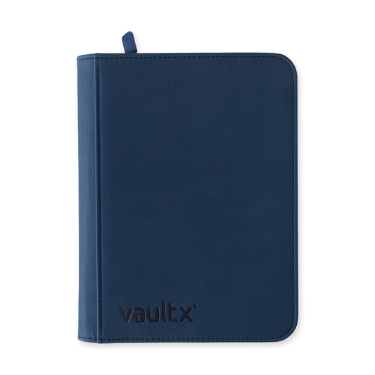 Vault X - 4-Pocket Exo-Tec® Zip Binder - Royal Blue
