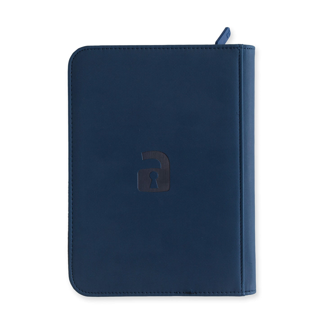 Vault X - 4-Pocket Exo-Tec® Zip Binder - Royal Blue
