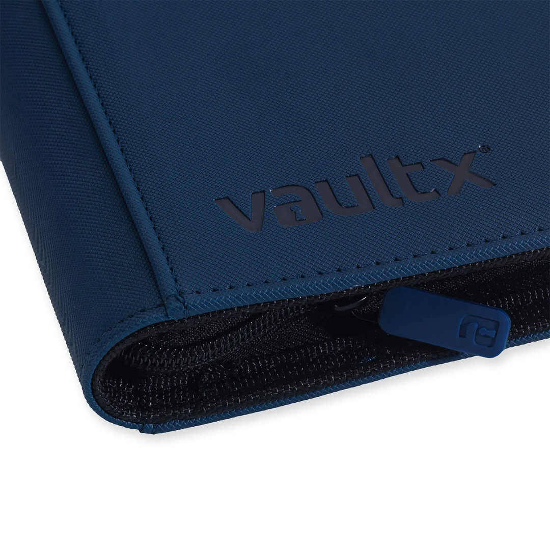 Vault X - 4-Pocket Exo-Tec® Zip Binder - Royal Blue