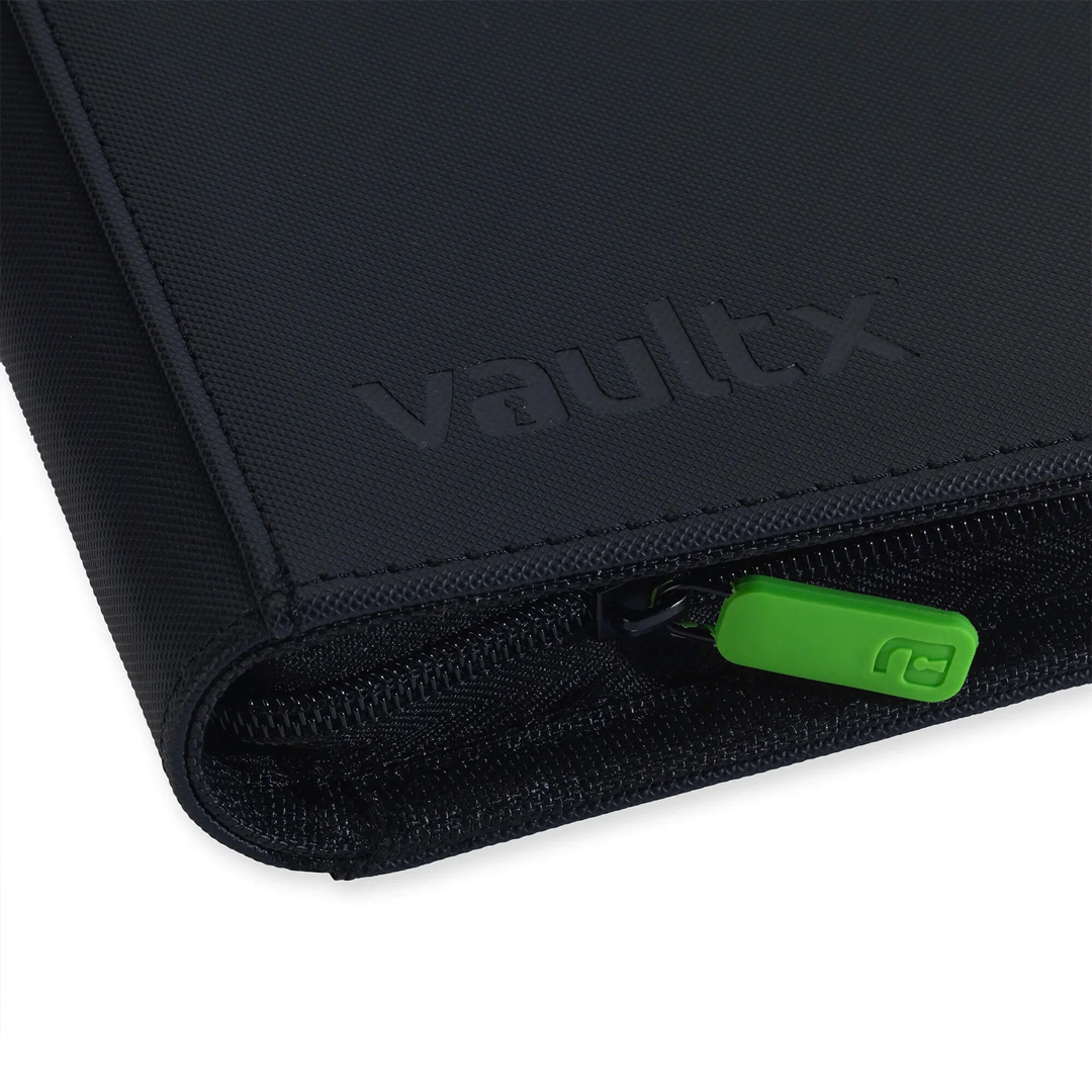Vault X - 4-Pocket Exo-Tec® Zip Binder - Signature Black