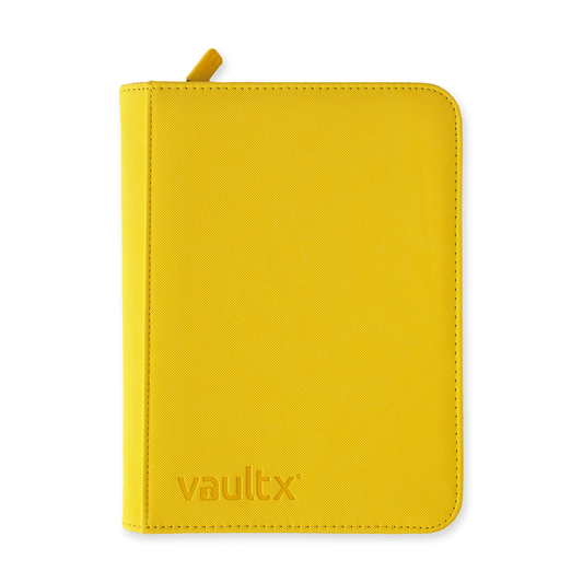 Vault X - 4-Pocket Exo-Tec® Zip Binder - Sunrise Yellow
