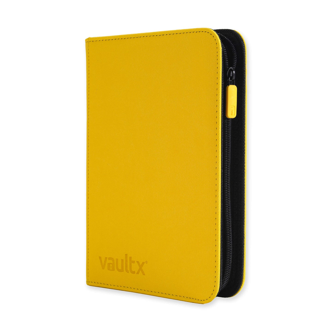 Vault X - 4-Pocket Exo-Tec® Zip Binder - Sunrise Yellow