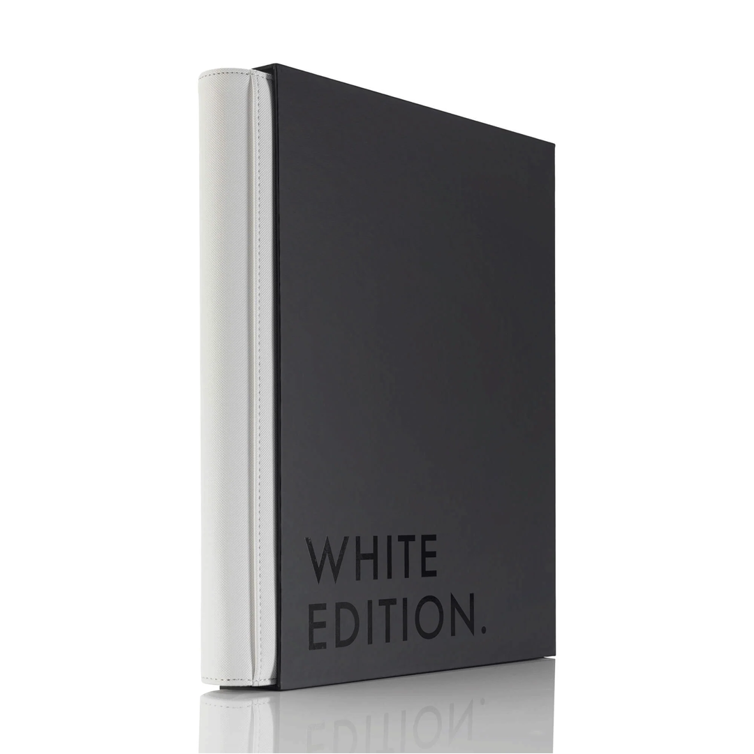Vault X - 4-Pocket Exo-Tec® Zip Binder - White Edition