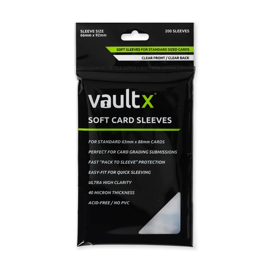 Vault X - Soft Card Sleeves (200 Pack)